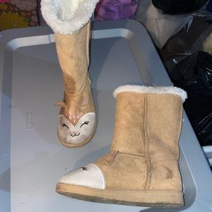 Girls Size 13 Deer Boots